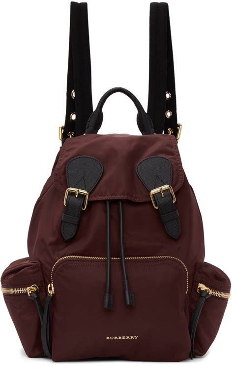 burberry maroon backpack|burberry leather wallet.